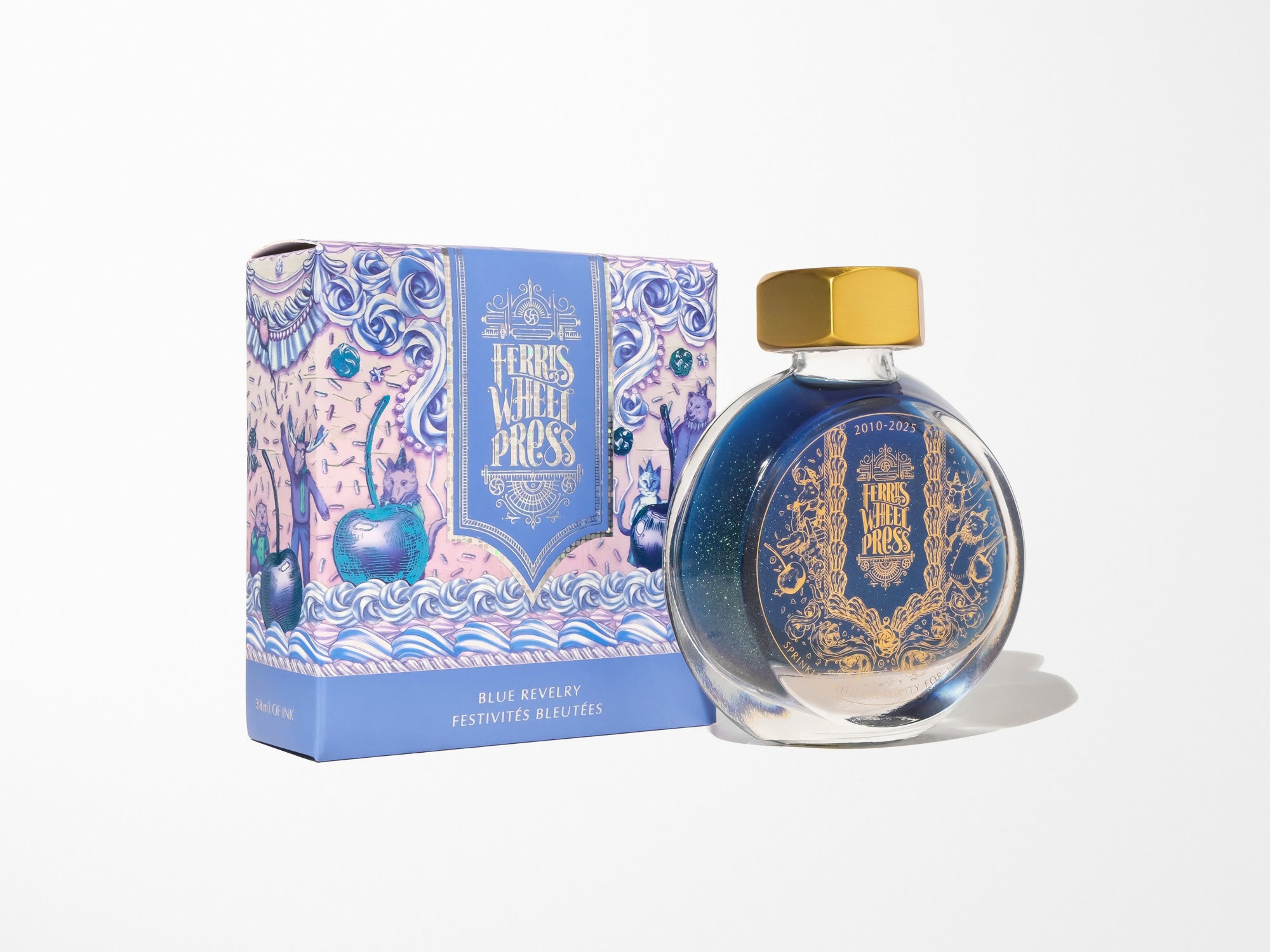 Blue Revelry Fountain Pen Ink