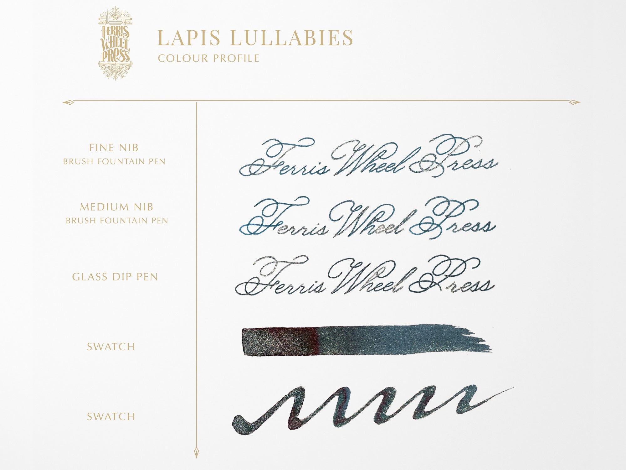 Ferritales Lapis Lullabies Fountain Pen Ink