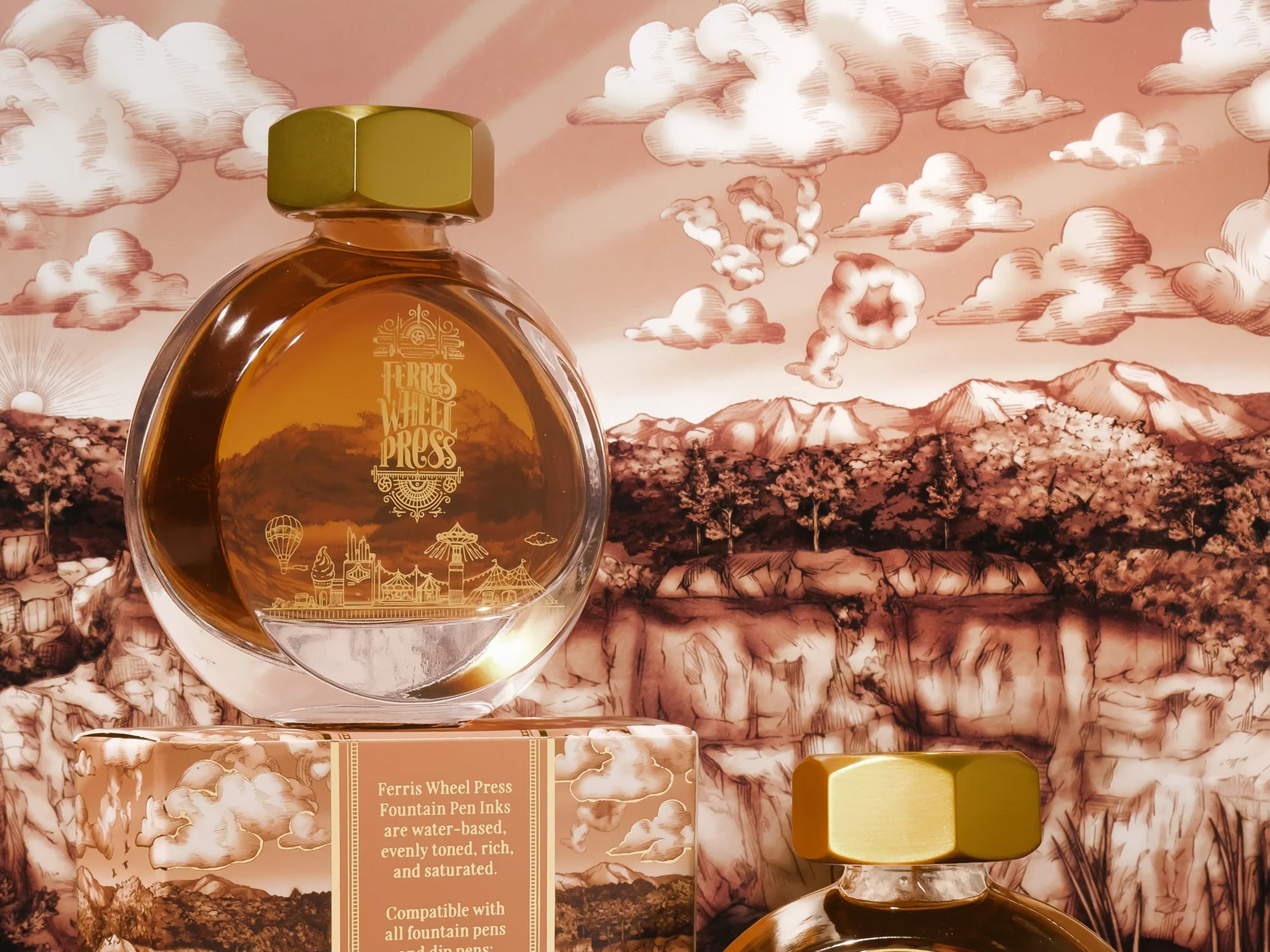 Terracotta Canyon Fountain Pen Ink