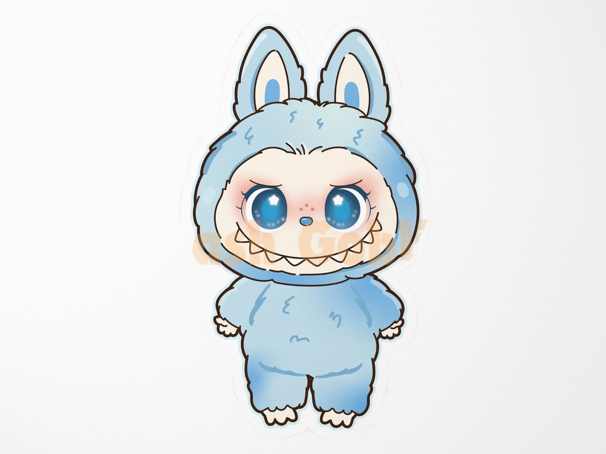 Labubu Vinyl Sticker - Assorted Colors
