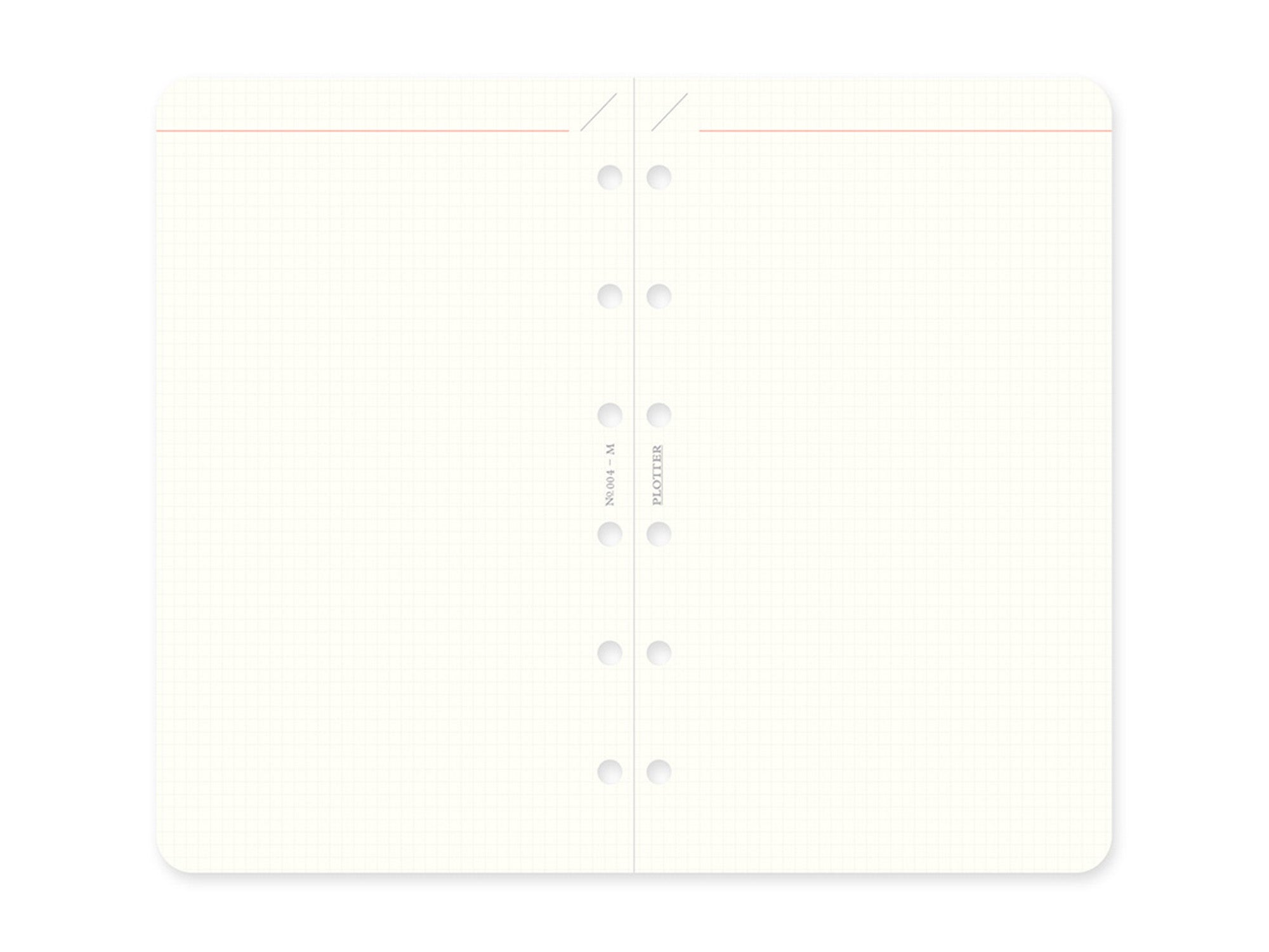 PLOTTER Refill Memo Pad 2mm Grid - Mini Size