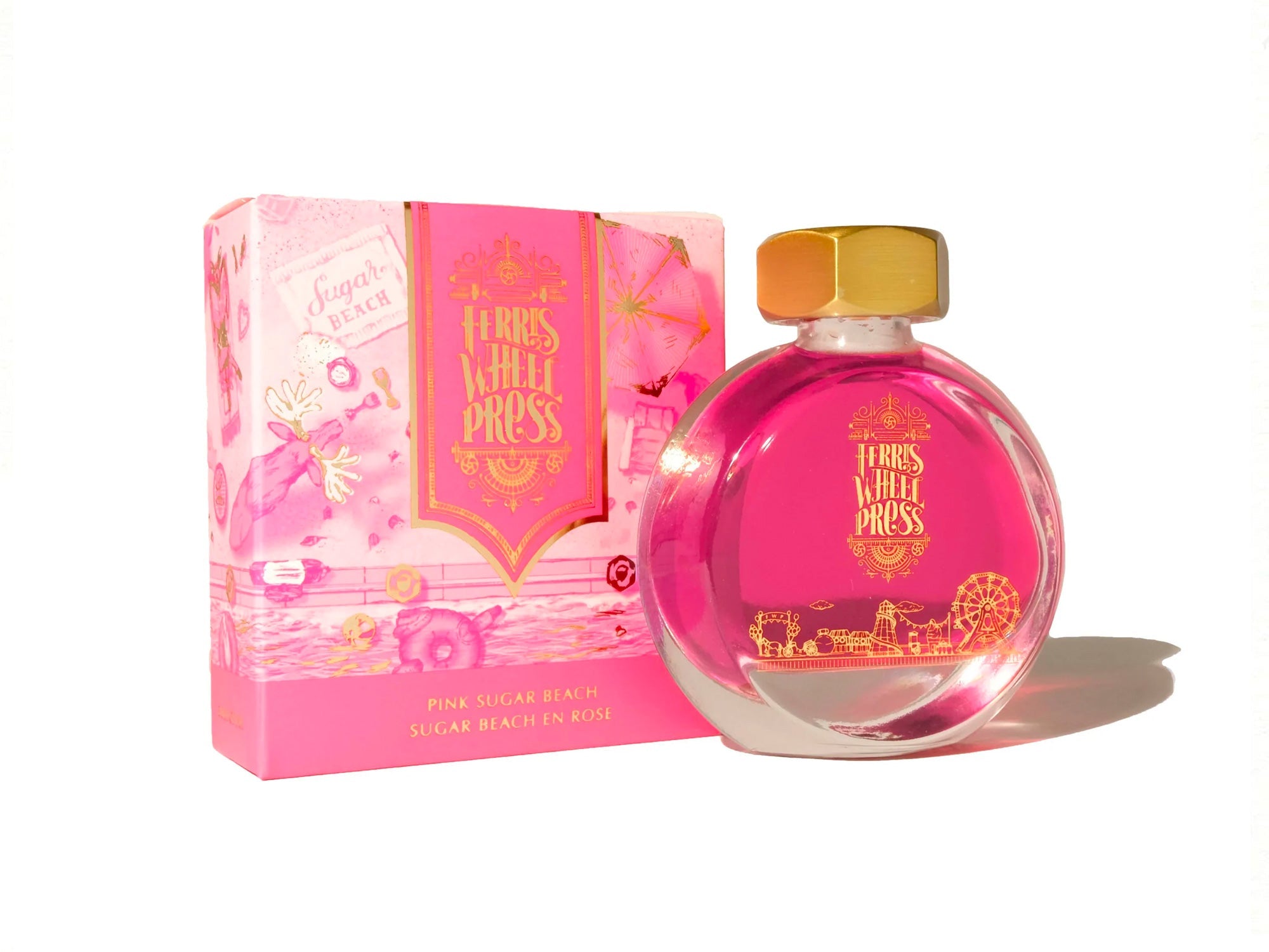 Pink Sugar Beach Fountain Pen Ink