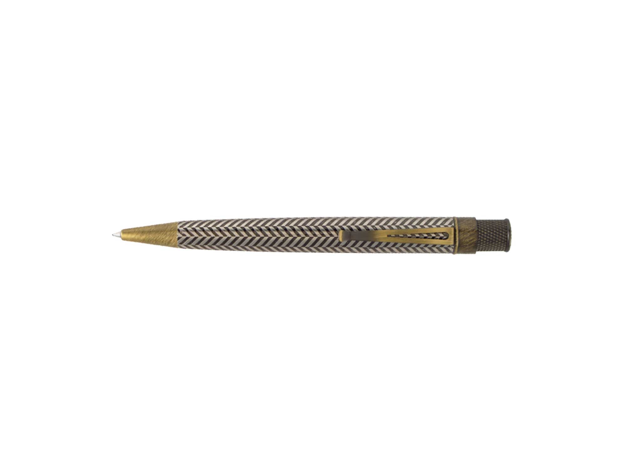 Retro 51 Tornado Rollerball Pen Vintage Metalsmith - Roosevelt