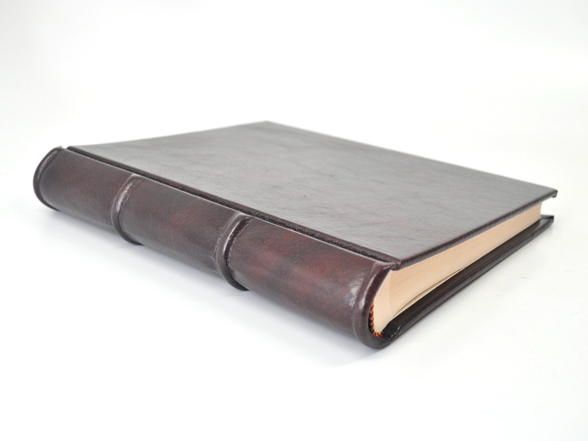 Collezione 14 x 14 Italian Handmade Distressed Leather Photo Album