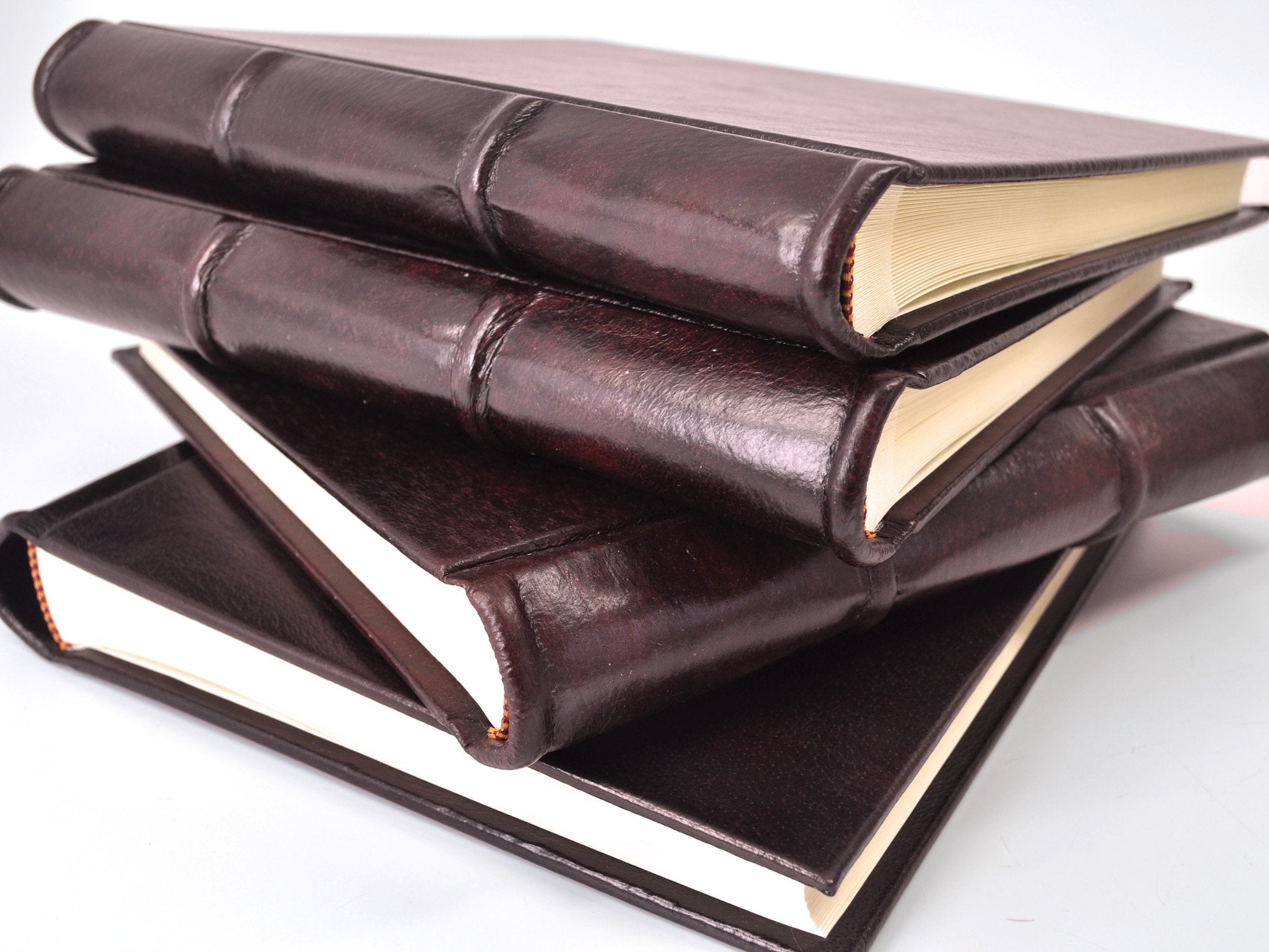 Collezione 14 x 14 Italian Handmade Distressed Leather Photo Album